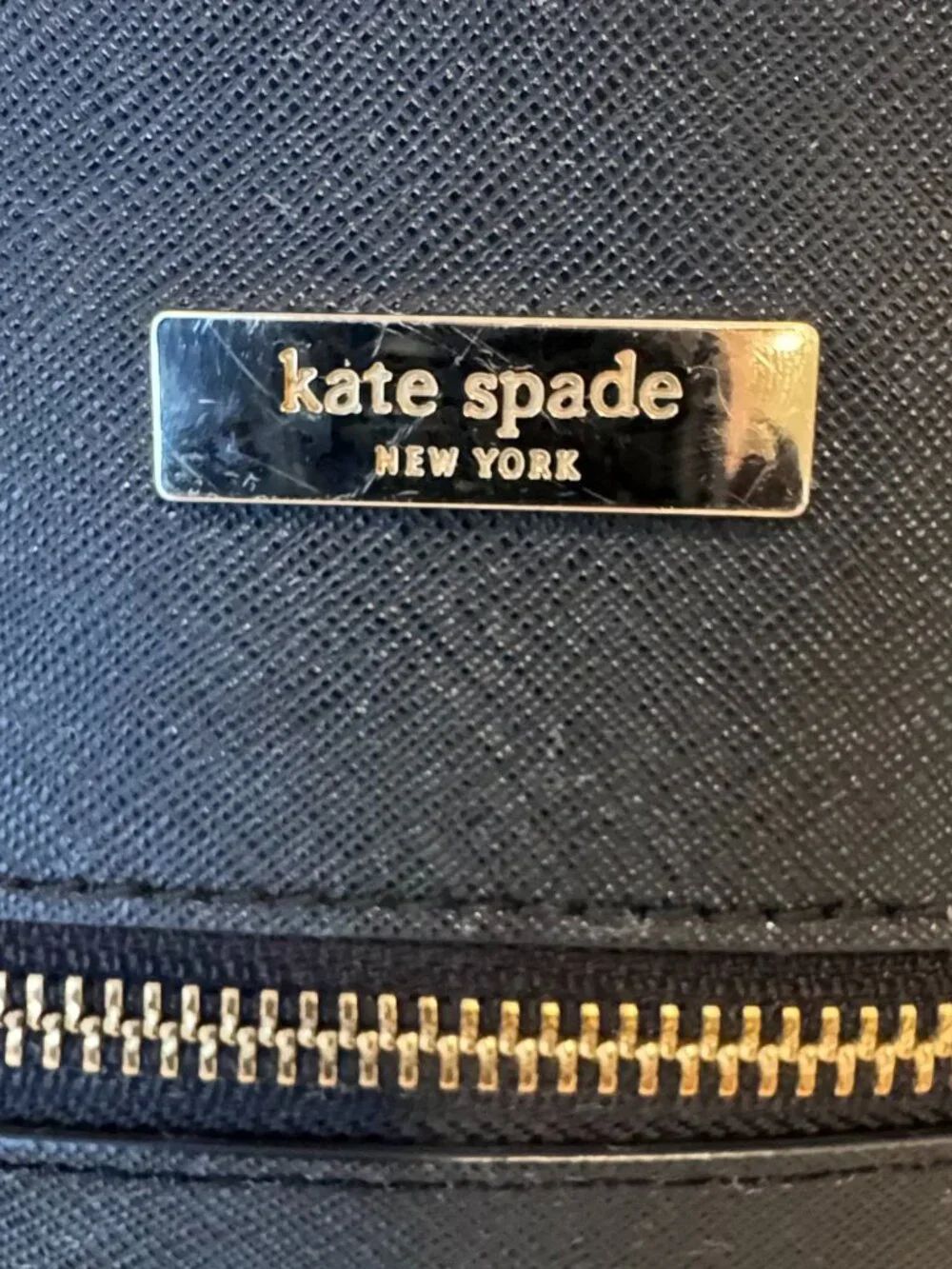 Kate Spade Laurel Way Rima Crossbody – Black – Gold Tone 🔥